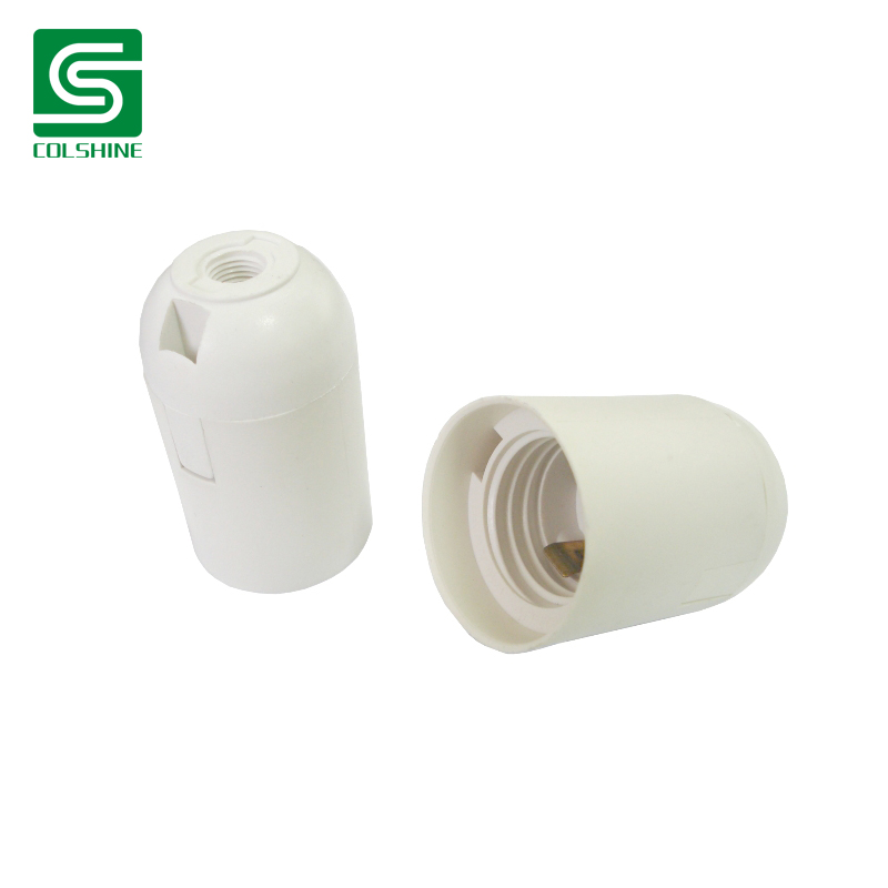 E27 Bulb Holder White