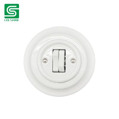  Retro porcelain light switch
