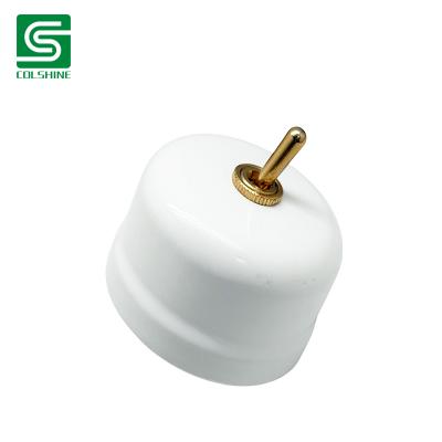  Retro porcelain light switch