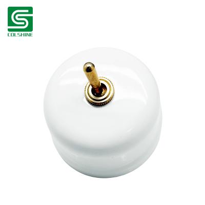  Retro porcelain light switch