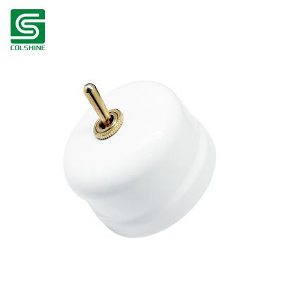  Retro porcelain light switch