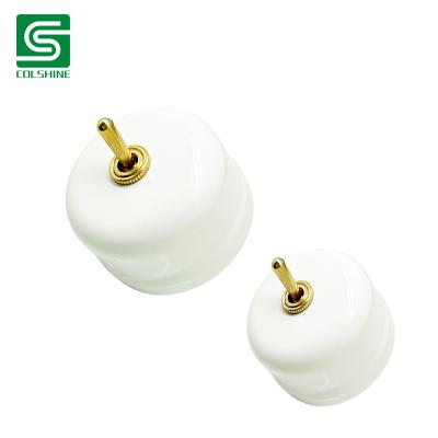  Retro porcelain light switch