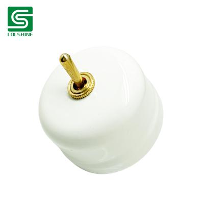  Retro porcelain light switch