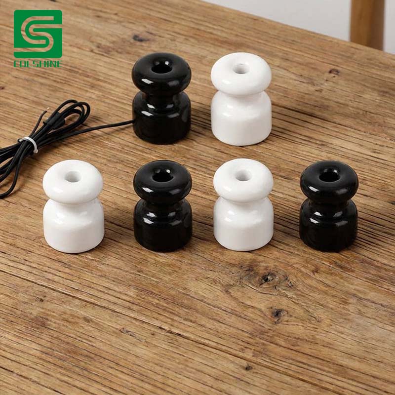 White Lamp Holder