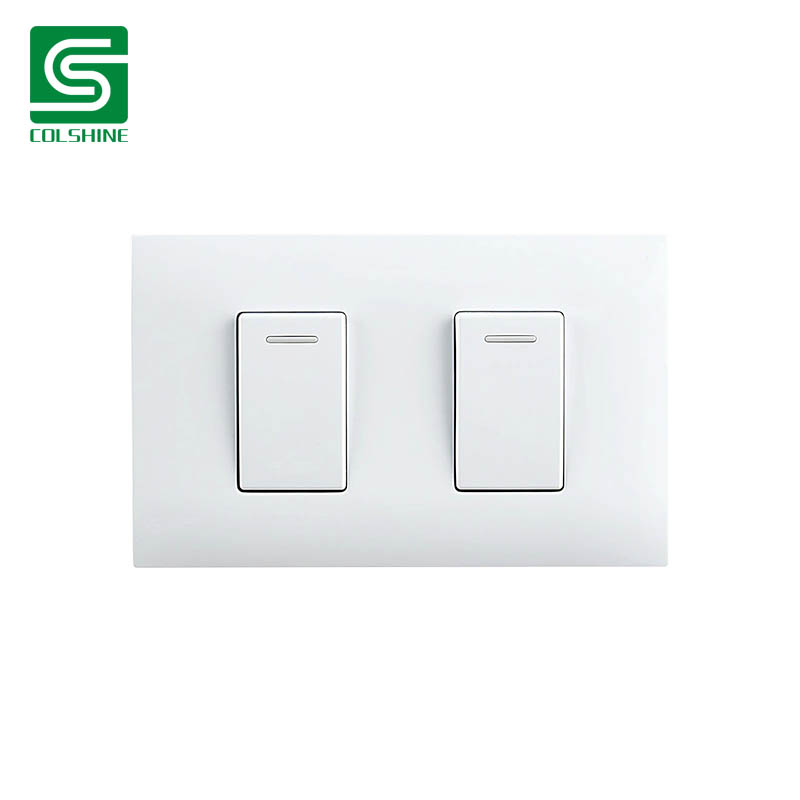 2 Gang 1 Way Wall Switch