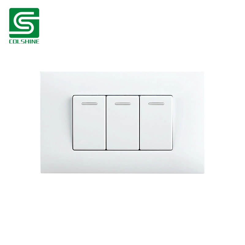 3 Gang 1 Way Switch