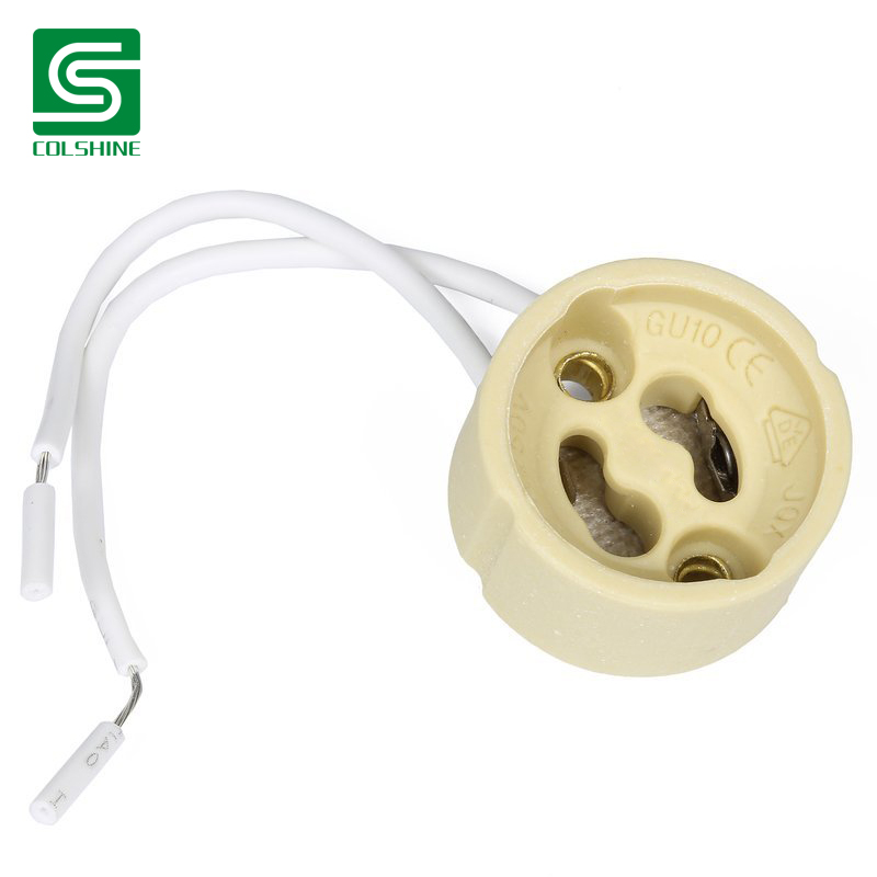 Wholesale Best GU10 Socket LED Bulb Halogen Lamp Holder Base Ceramic ...