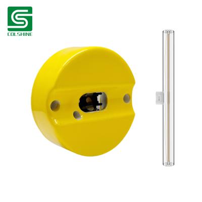Porcelain S14D lamp holder