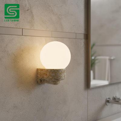 Black ceramic sauna lamp