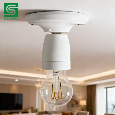 Porcelain Lamp Holder E27