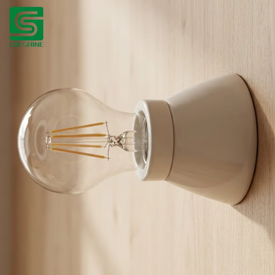 white lampholder
